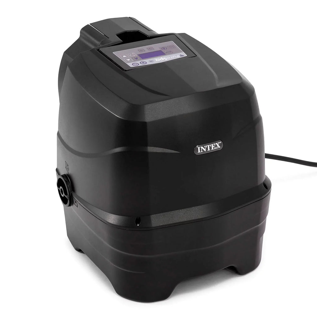 Intex PureSpa Plus Greystone Inflatable Hot Tub; 94 x 28"; with Phone Tray