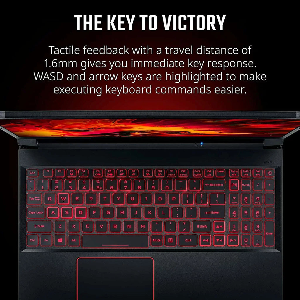 New Acer Nitro 5 15.6'' FHD 144Hz Laptop i5-10300H 16GB 512GB SSD RTX 3050 4GB