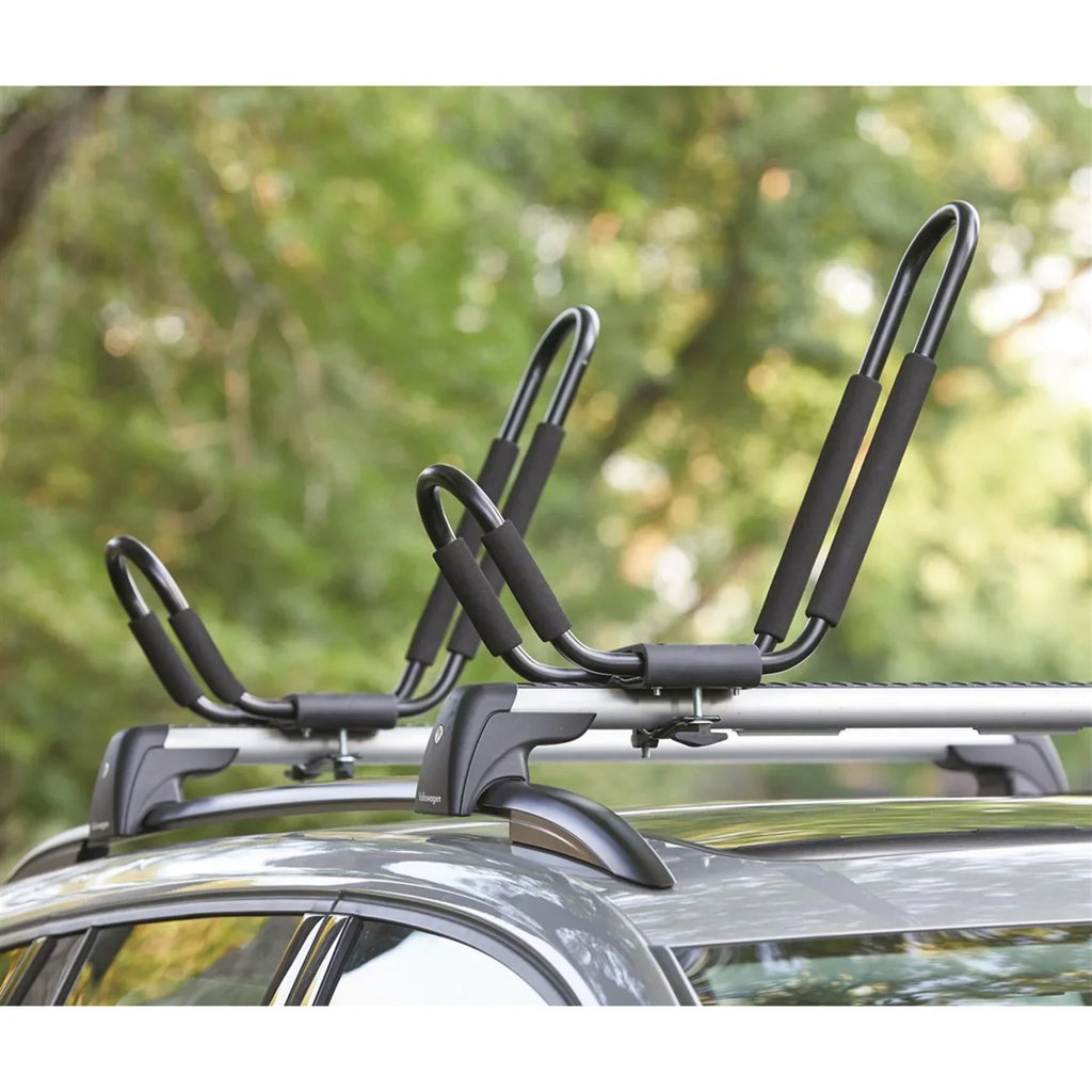 Guide Gear Universal Kayak Canoe Roof Rack; Car Top Cargo Carrier; J-bar