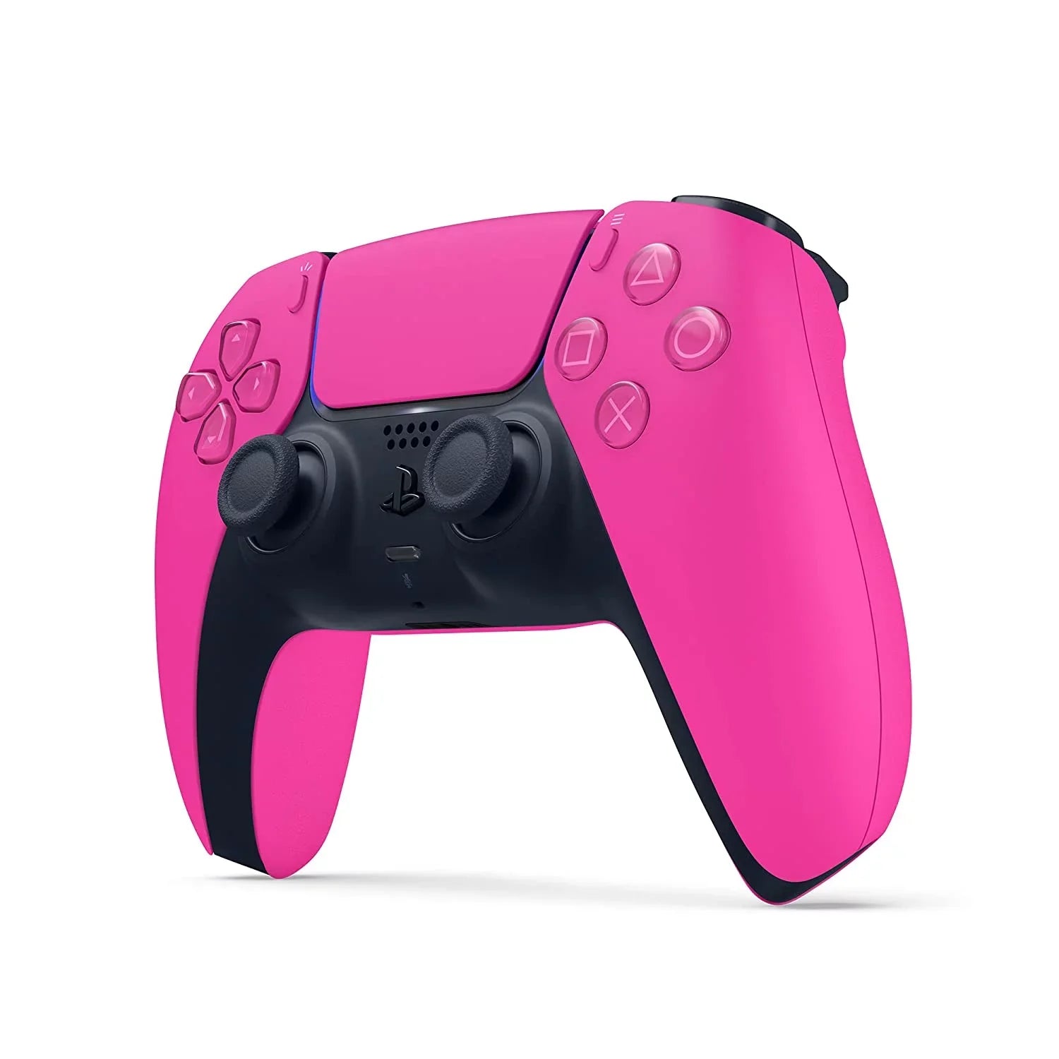 Sony Playstation 5 Disc (PS5 Disc) with Extra Pink Controller; Gran Turismo 7 Launch Edition and Black PULSE 3D Headset Bundle with Cleaning Cloth