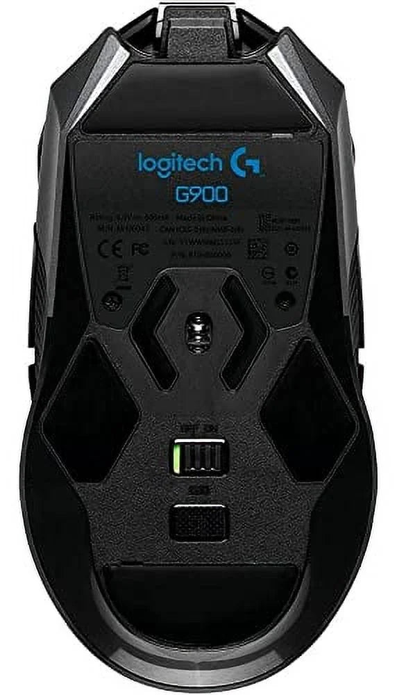 Logitech G900 Chaos Spectrum Professional Grade Wired/Wireless Gaming Mouse; Ambidextrous Mouse