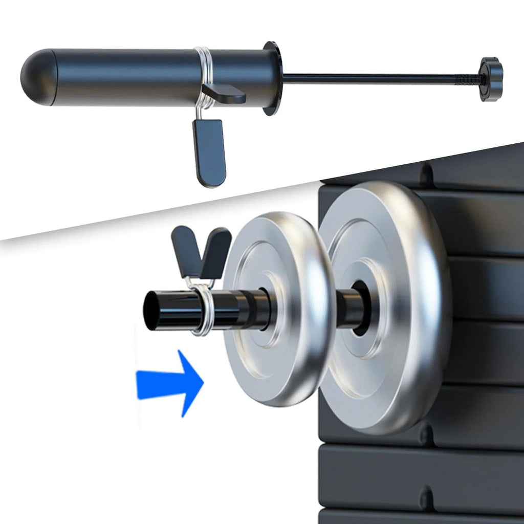 Tnarru Gym Weight Stack Pin Add Weight Barbell Parts Barbell Plate Storage Holder Steel Weight Loading Pin for Weightlifting Workout 200mm