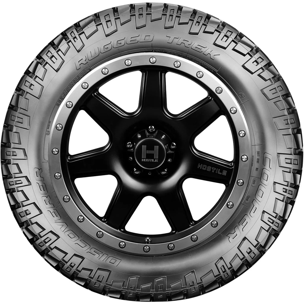 Set of 4 (FOUR) Cooper Discoverer Rugged Trek 265/50R20 111T XL RT R/T Rugged Terrain Tires Fits: 2014-15 Jeep Grand Cherokee Summit; 2019-20 Jeep Grand Cherokee Limited X