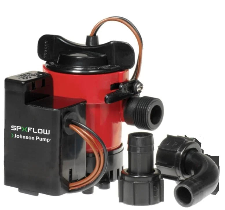 Johnson Pump 0550300; 500 GPH Auto Bilge W/ Electro