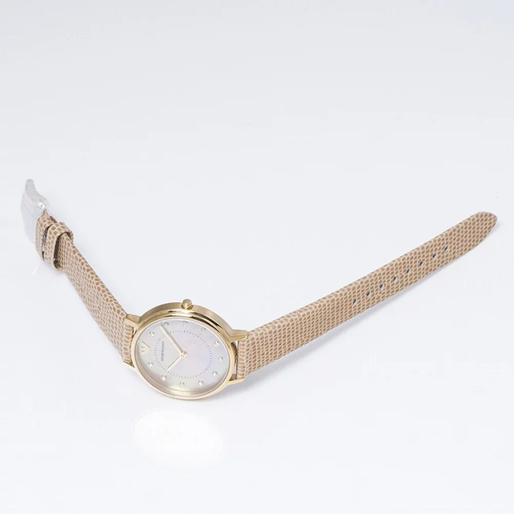 Emporio Armani Quartz Mother of Pearl Dial Ladies Watch AR11151