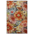 Mohawk Home New Wave Charm Multi Printed Area Rug; 7'6"x10'; Grey & Orange