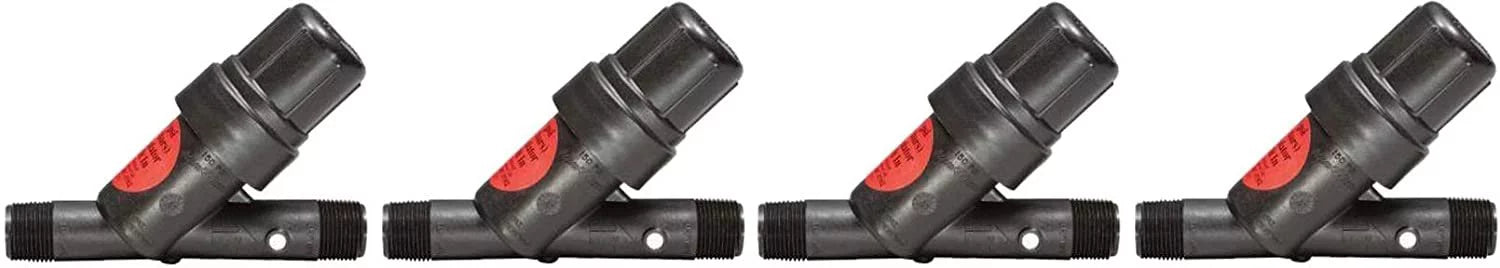 Rain Bird PRF07530S Drip Irrigation in-Line 30 PSI Pressure Regulating Y Filter; 3/4" Male Thread Pack of 4