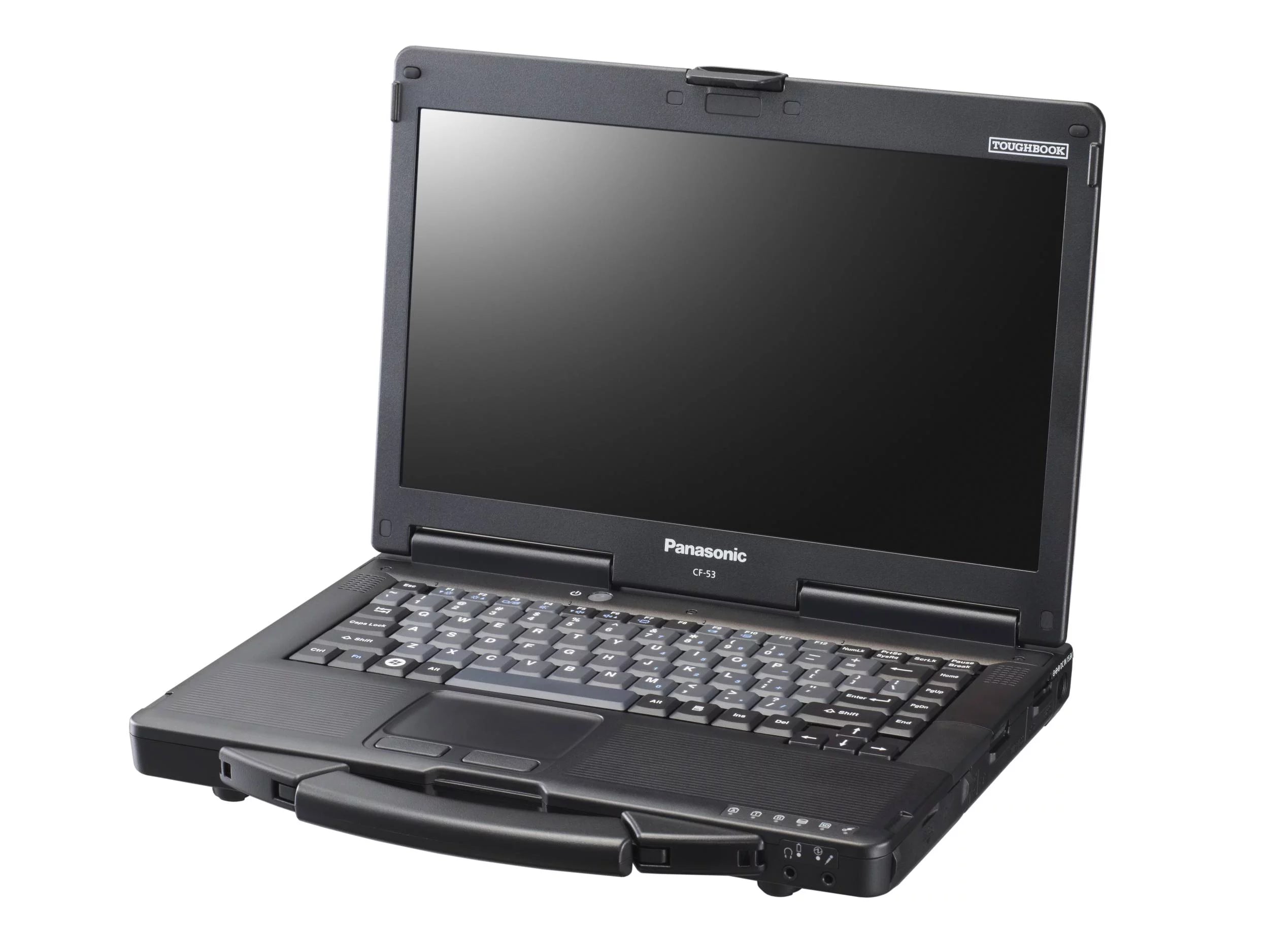 Used Panasonic A Grade CF-53 Toughbook 14-inch (High Definition-720p LED 1366 x 768) 2.1GHz Core i5 250GB HD 2 GB Memory Win 7 Pro OS Power Adapter Included