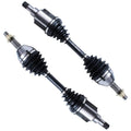 Detroit Axle - 2pc Front CV Axles for Chevrolet Cobalt Pontiac G5 G4 Pursuit Saturn Ion; Replacement CV Axle Shafts Assembly