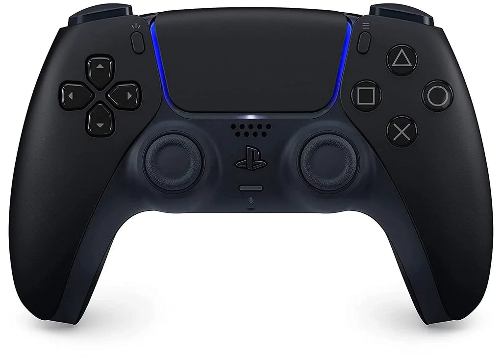 Sony Playstation 5 Disc Version (Sony PS5 Disc) with Midnight Black Extra Controller; Destruction Allstars and Microfiber Cleaning Cloth Bundle