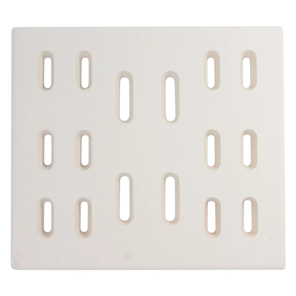 3-Pack BBQ Grill Heat Shield Plate Tent Replacement Parts for Bakers Chefs Y0202XCLP - Compatible Barbeque Ceramic Flame Tamer; Guard; Deflector; Flavorizer Bar; Vaporizer Bar; Burner Cover 8"