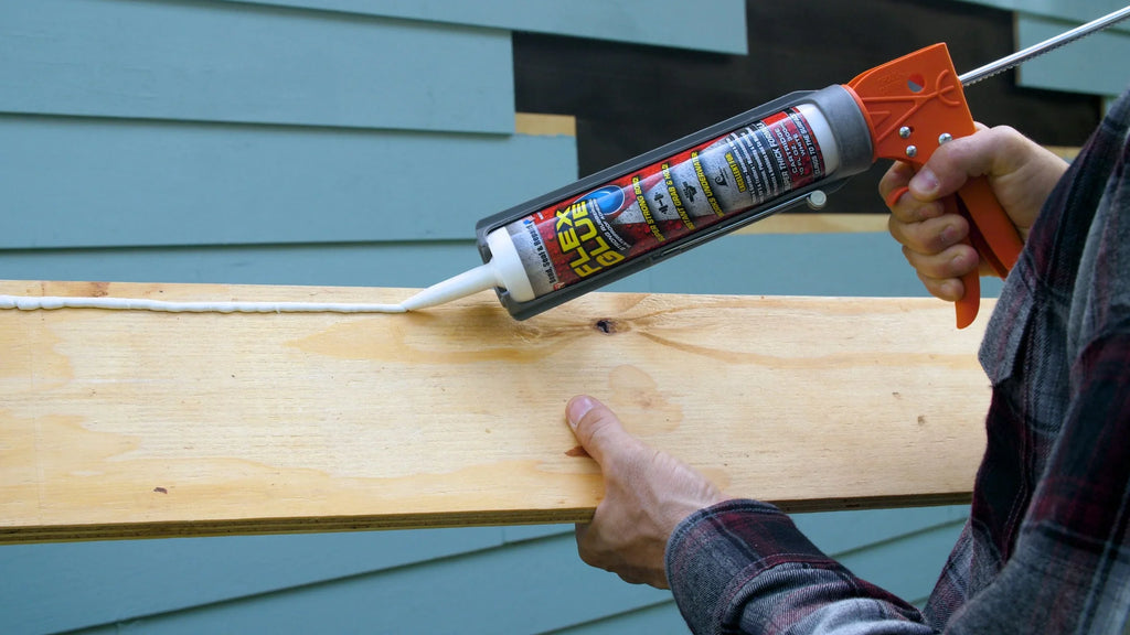 Flex Seal Family Of Products Flex Glue White Rubberized Liquidproof Adhesive 10 Oz