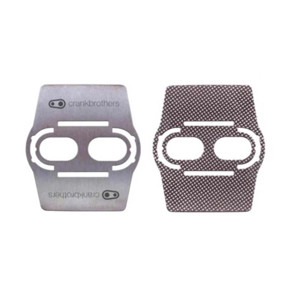 Crankbrothers Candy 1 Bike Pedals (Blue) with Cleats and Shoe Shields Set