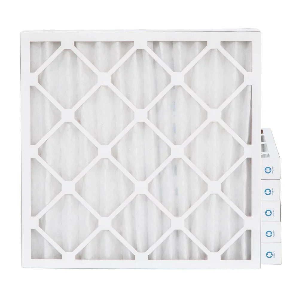 Pamlico Air 24x24x2 MERV 8 Pleated AC Furnace Air Filters. Quantity 6. (Actual Size: 23.38 x 23.38 x 1.75 millimeteres)