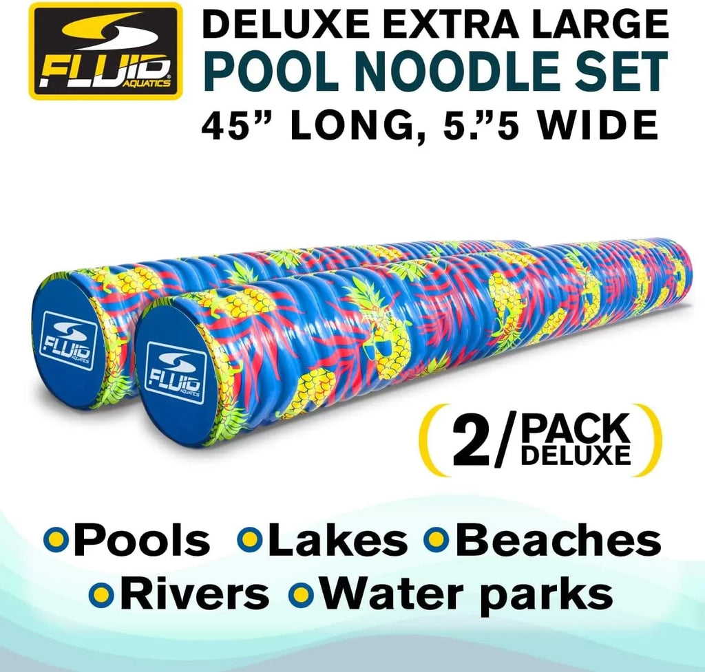 Fluid - Deluxe Swimming Pool Noodle - 2 Pack . Pool toy; Unisex;Teen