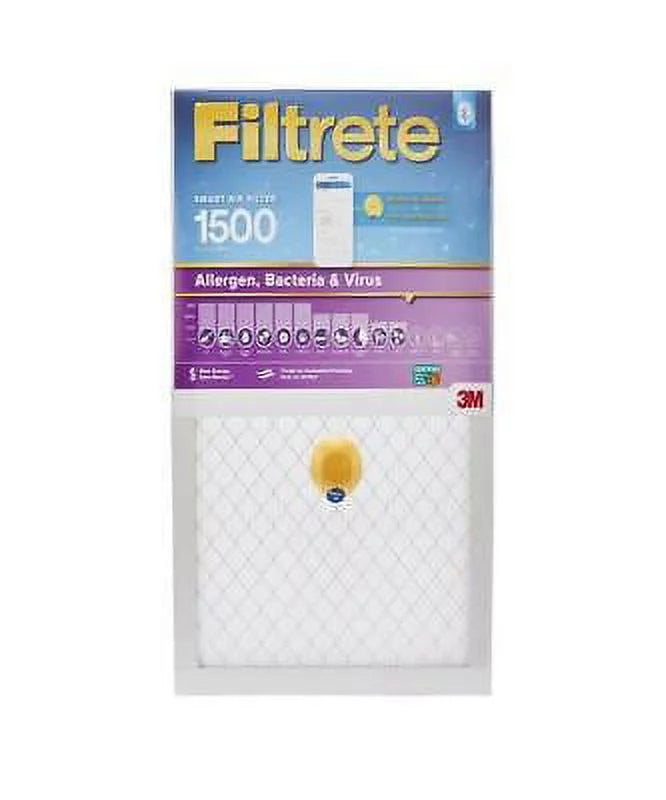 3M Filtrete 16 in. W X 25 in. H X 1 in. D Fiberglass 12 MERV Smart Air Filter (Pack of 4)