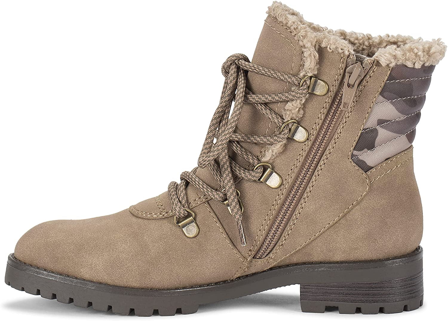 BareTraps Dennison Womens Boots 10 Mushroom Camo