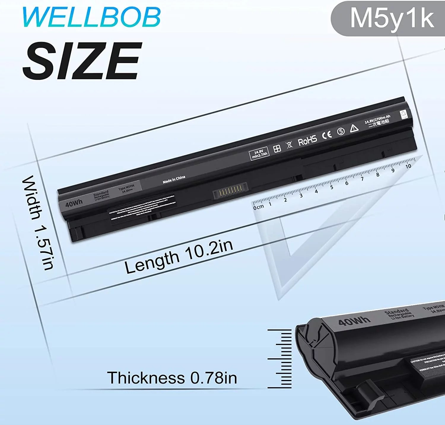 M5Y1K y for Dell Inspiron 5559 5558 y; for Dell Inspiron 15 3000 5000 y 3558 3567 5555 5566 5759;
