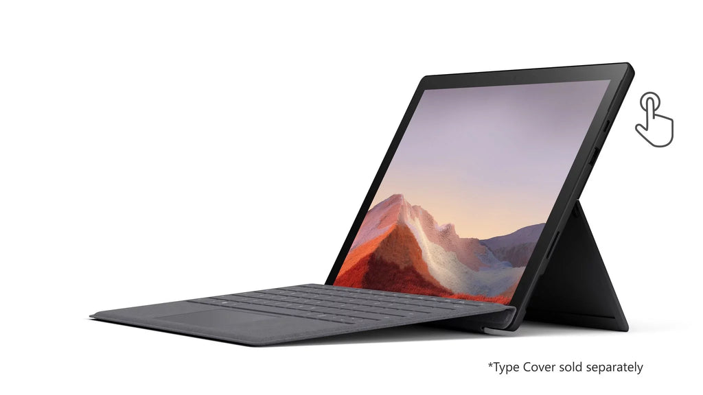 Microsoft Surface Pro 7; 12.3" Touch-Screen; Intel Core i7; 16GB Memory; 256GB Solid State Drive; Matte Black; VNX-00016