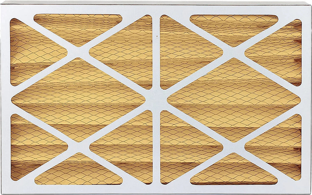 Filterbuy 16x25x4 MERV 11 Pleated HVAC AC Furnace Air Filters (12-Pack)