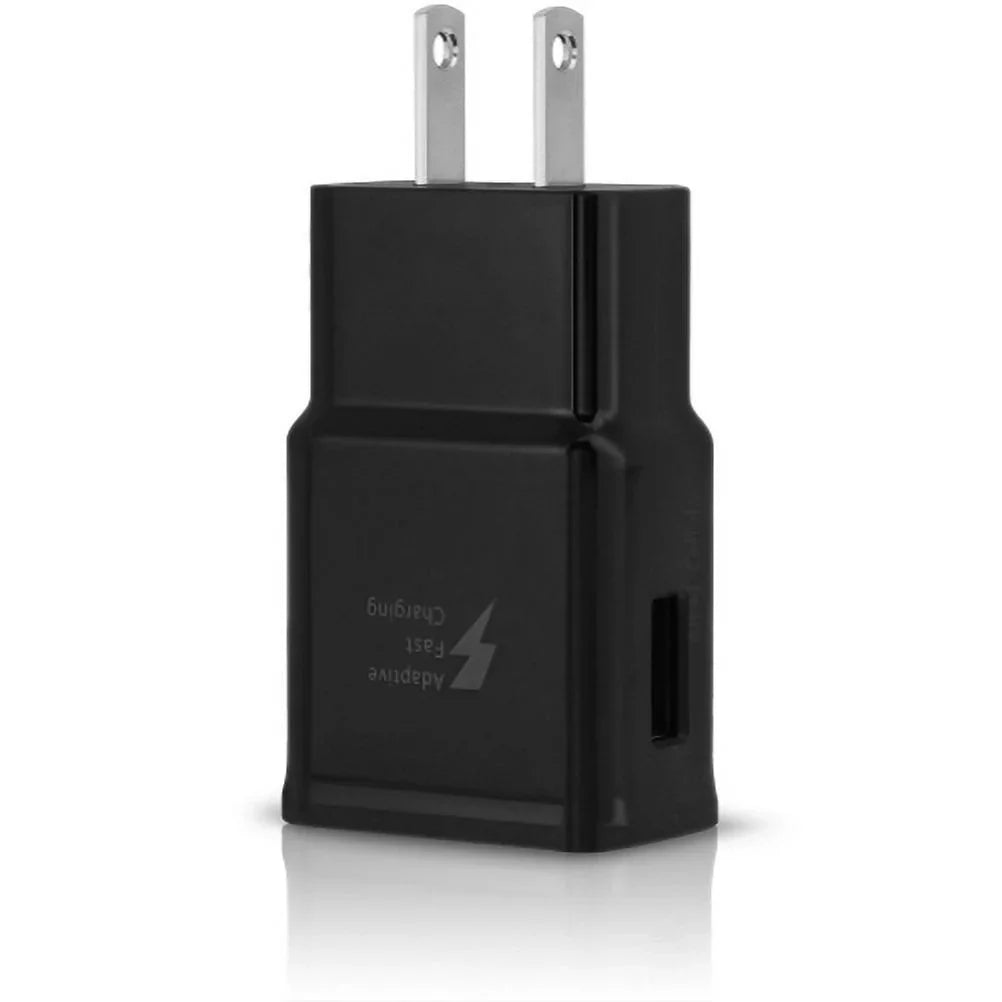 Adaptive Fast Home Charger w 10ft Type-C Angle USB Cable Q1A for Blackberry Key2; KEYone; LE - BLU G9; Vivo XI Plus 5 - CAT S61 S48c - Coolpad Legacy - Essential Phone (PH-1) - Google Pixel XL