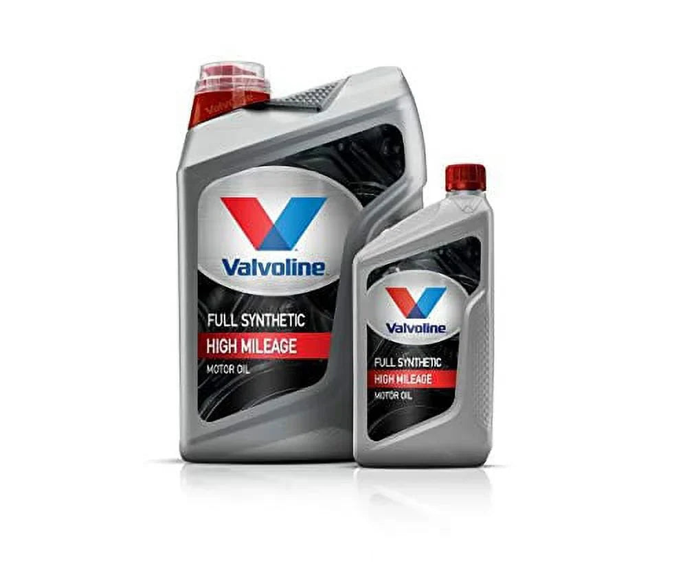 Valvoline Full Synthetic High Mileage Motor Oil; 10W-30 - EZ Pour Bottle; 5 Quart Jug; sold by each