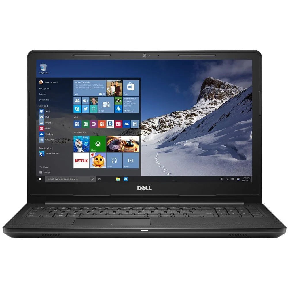 Dell - Inspiron 15 3000; 15.6-inch HD; Intel Core i3-7130U; 8GB 2400MHz DDR4; 1 TB 5400 RPM HDD; Intel HD Graphics 620