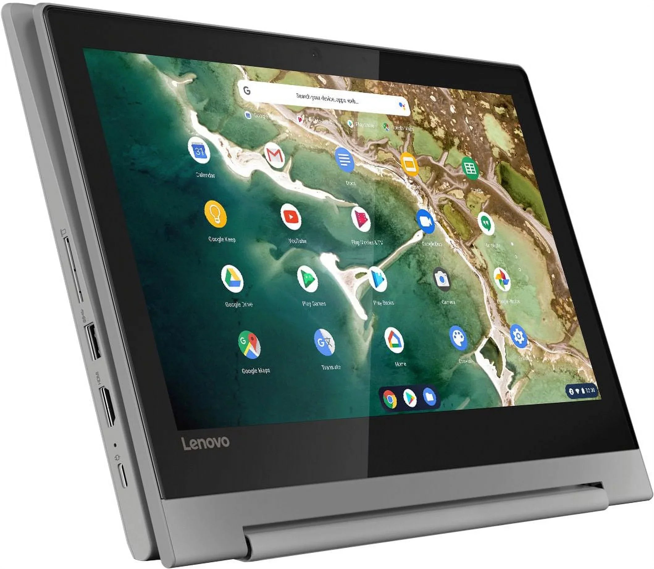Lenovo Chromebook Flex 3 Premium 2 in 1 Laptop 11.6” HD IPS Touchscreen MediaTek 4-Core MT8173C 4GB DDR4 32GB eMMC USB-C HDMI Dolby Up to 10 hours battery life Chrome OS