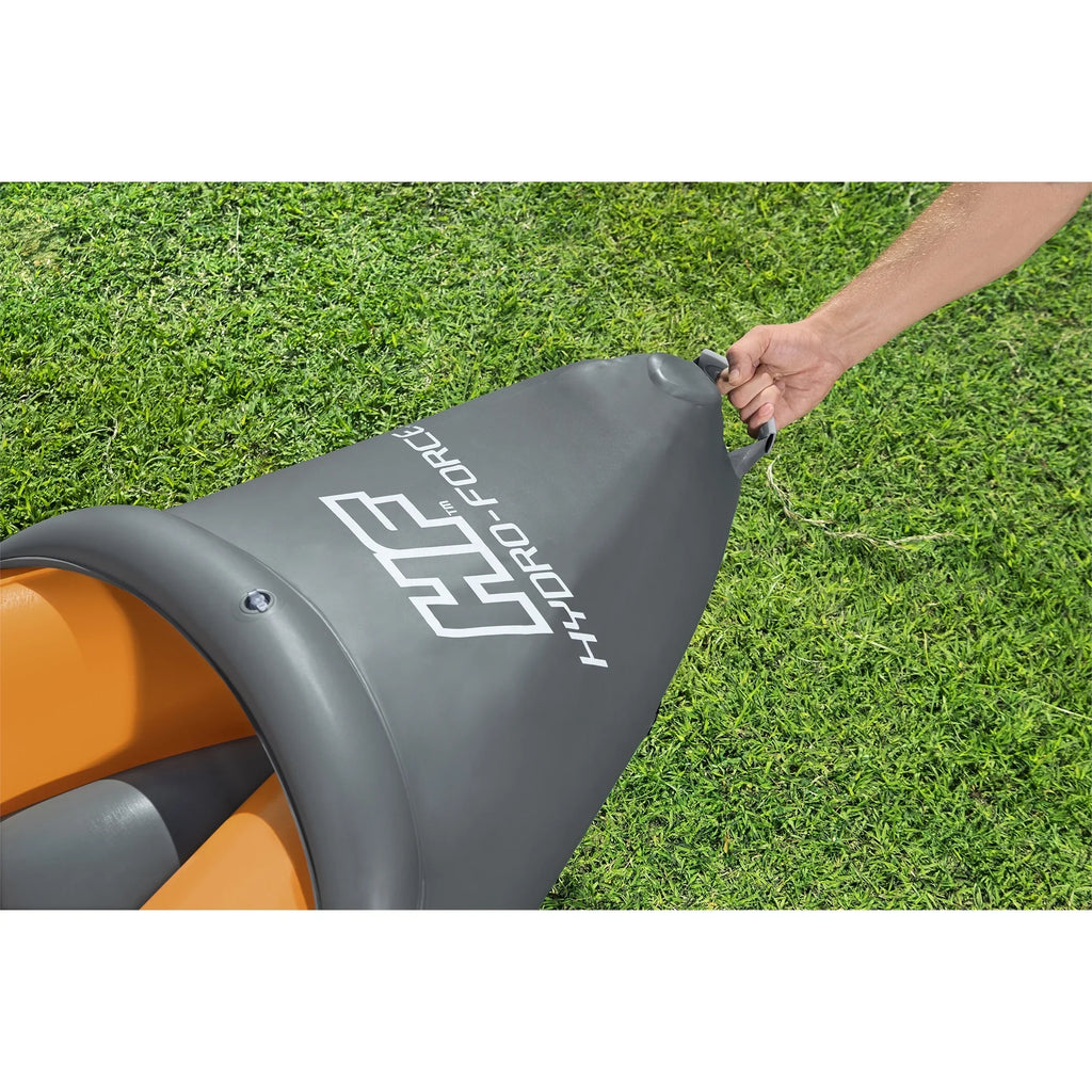 Bestway 126 x 35 cm Lite-Rapid X2 Inflatable Kayak Float w/Oars (2 Pack)