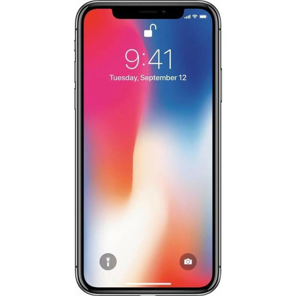 Restored Apple iPhone X A1901 (Spectrum Mobile Only) 64GB Space Gray (Grade A+) (Refurbished)