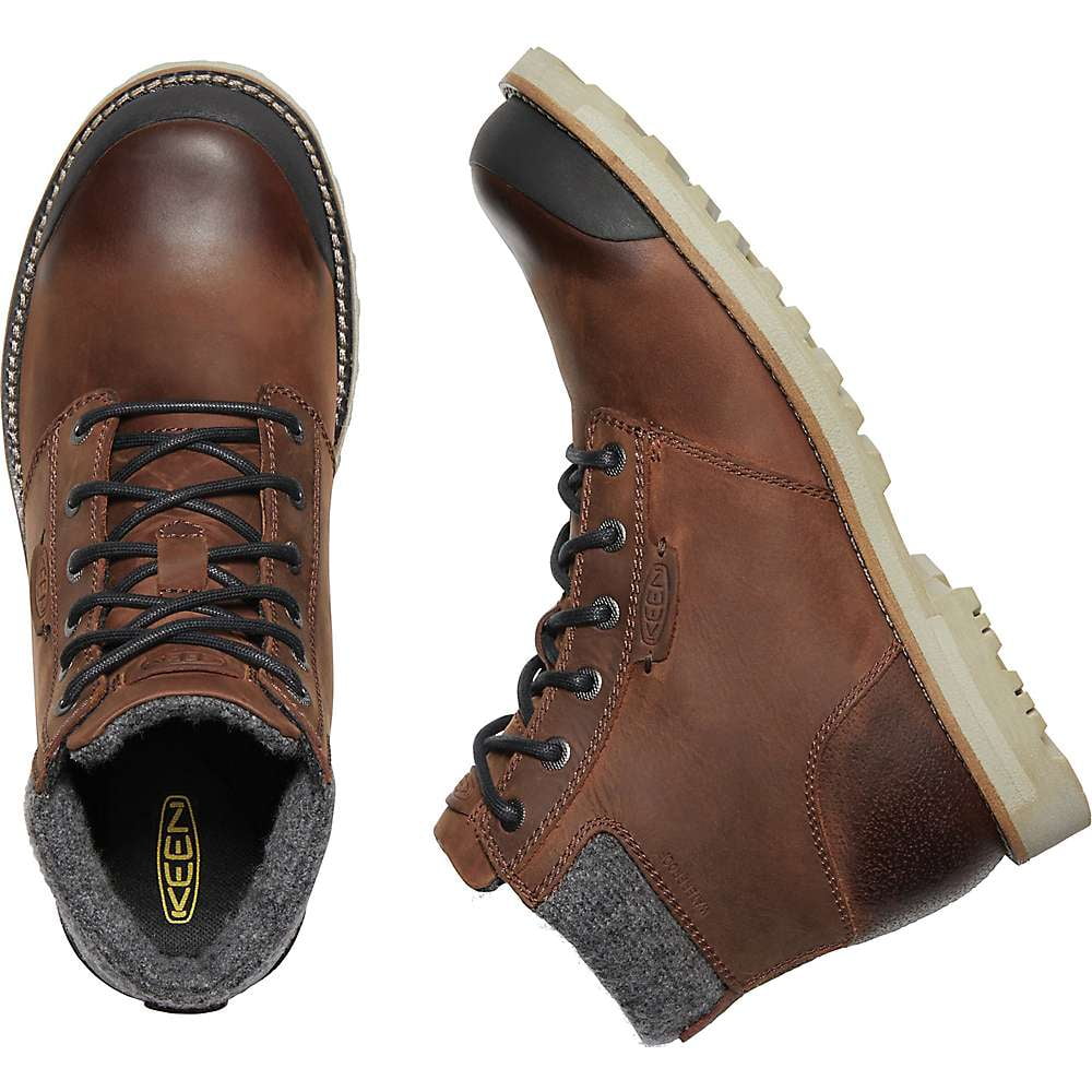 KEEN Men's The Slater 2 Leather Lace Up Style Combat Boots
