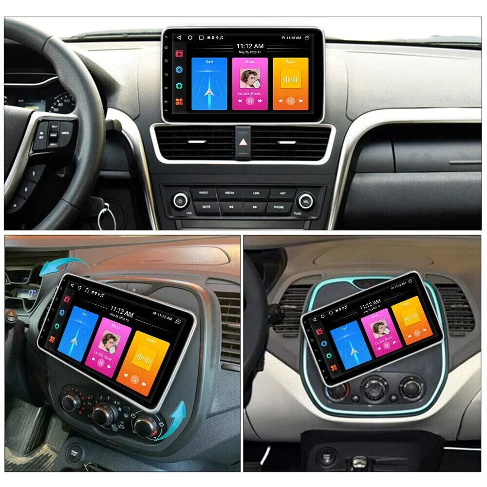10.1" Rotatable Double 2DIN Android 12 Apple Carplay Car GPS Stereo Radio 4+32GB