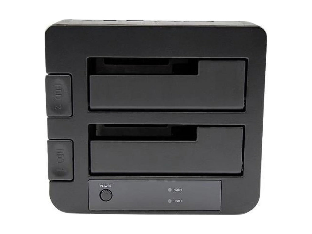StarTech.com USB 3.0 / eSATA Dual Hard Drive Docking Station with UASP for 2.5/3.5in SATA SSD / HDD – SATA 6 Gbps USB 3.0 Dual Drive Dock