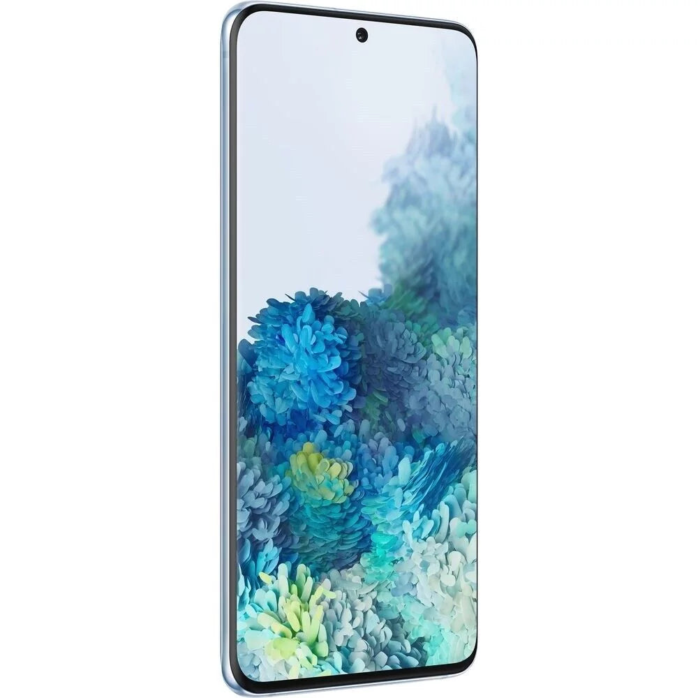 Restored Samsung Galaxy S20 Dual Sim G980F/DS (International Model Unlocked) 128GB Cloud Blue (Refurbished)