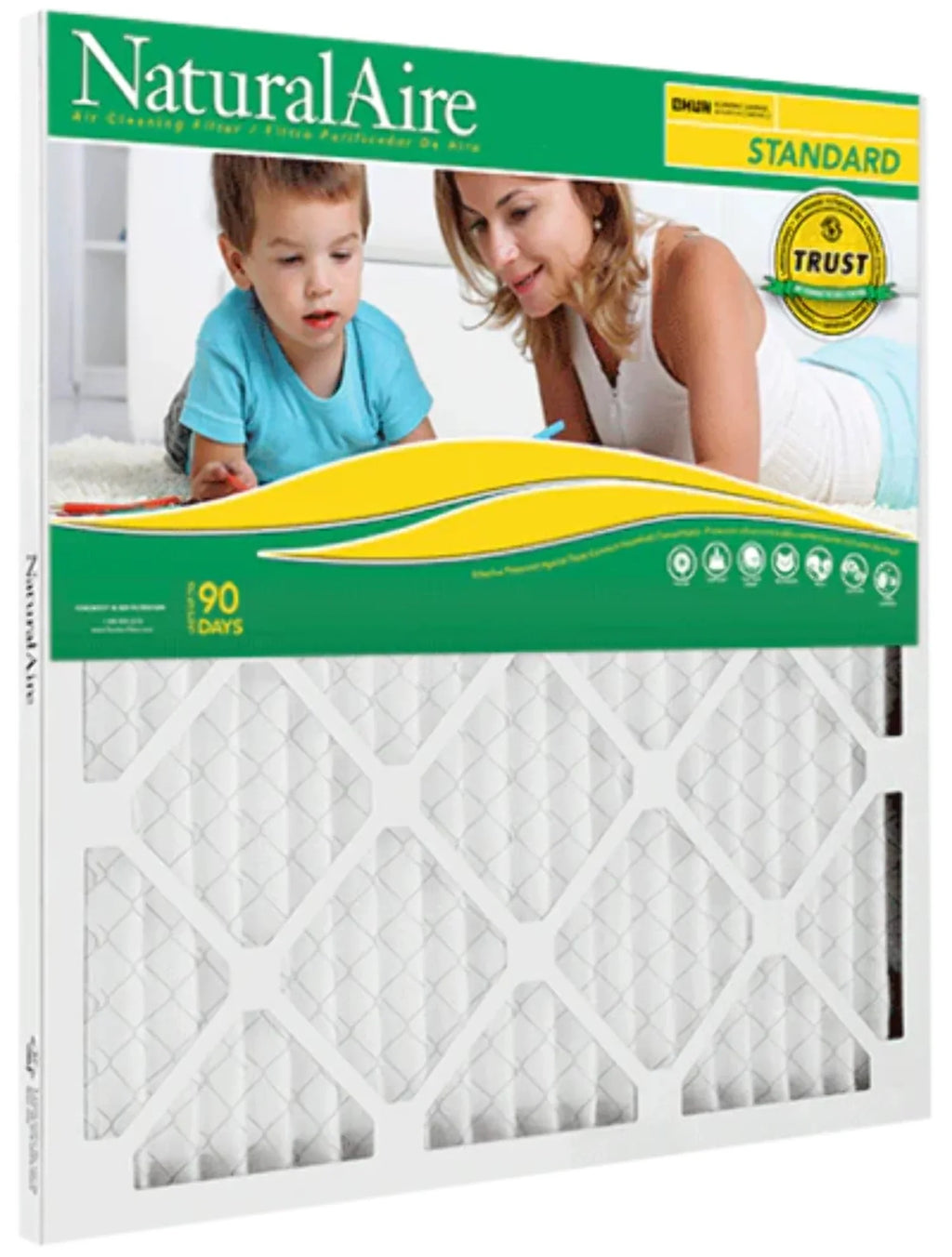 NaturalAire Standard Air Filter; MERV 8; 10" x 10" x 1"; 1-Pack