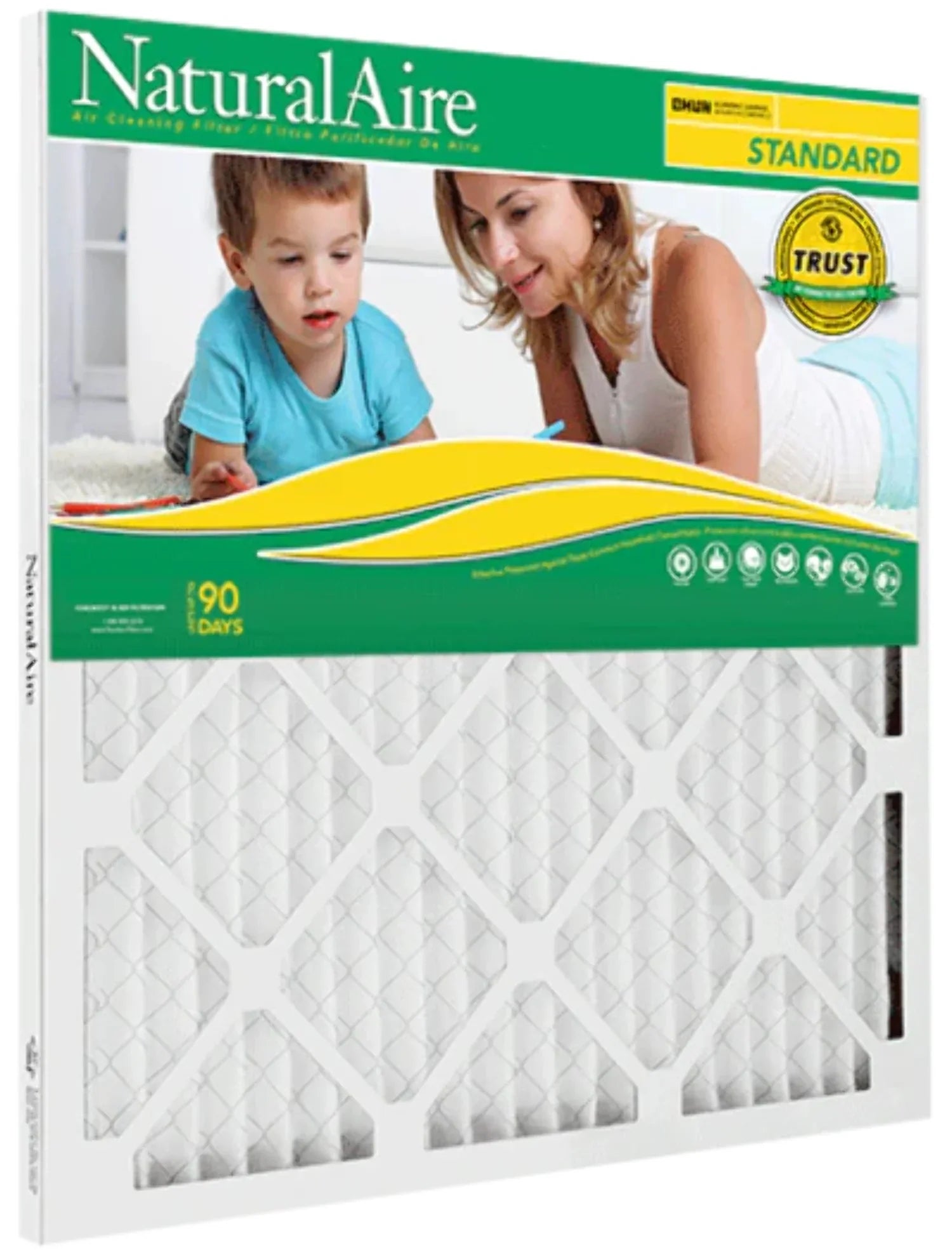 NaturalAire Standard Air Filter; MERV 8; 10" x 10" x 1"; 1-Pack