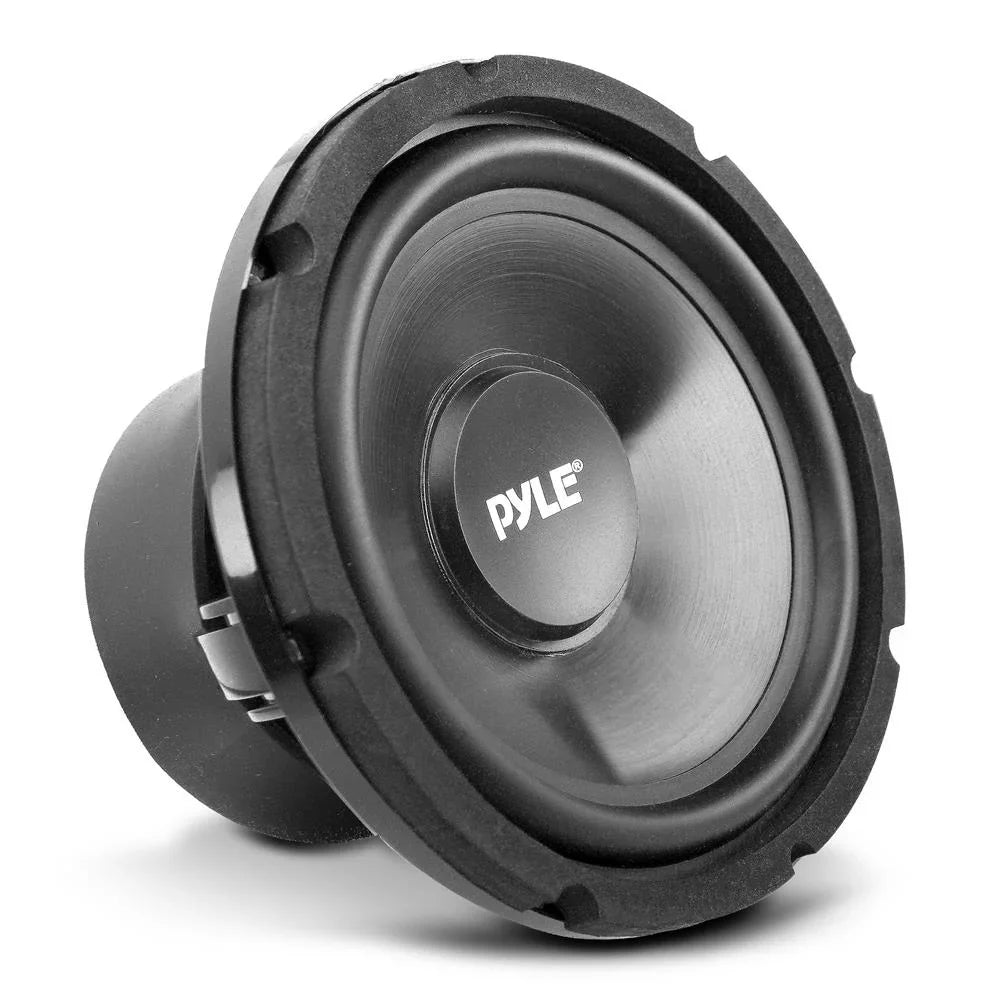 Pyle Single Voice Coil Car Subwoofer - 8 millimeteres; 200 Watts at 4-Ohm Car Audio Powered Subwoofer