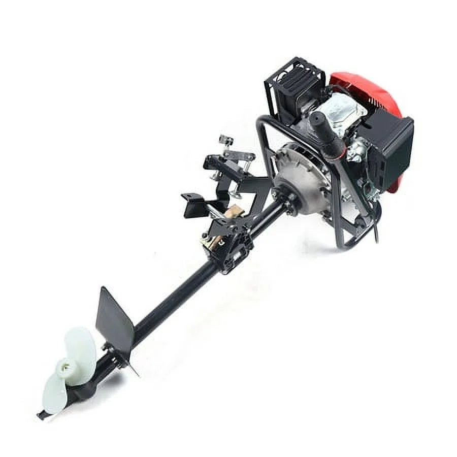 Outboard Motor 4 Stroke 6 HP Heavy Duty Boat Engine OHV Air Cooling System 173CC