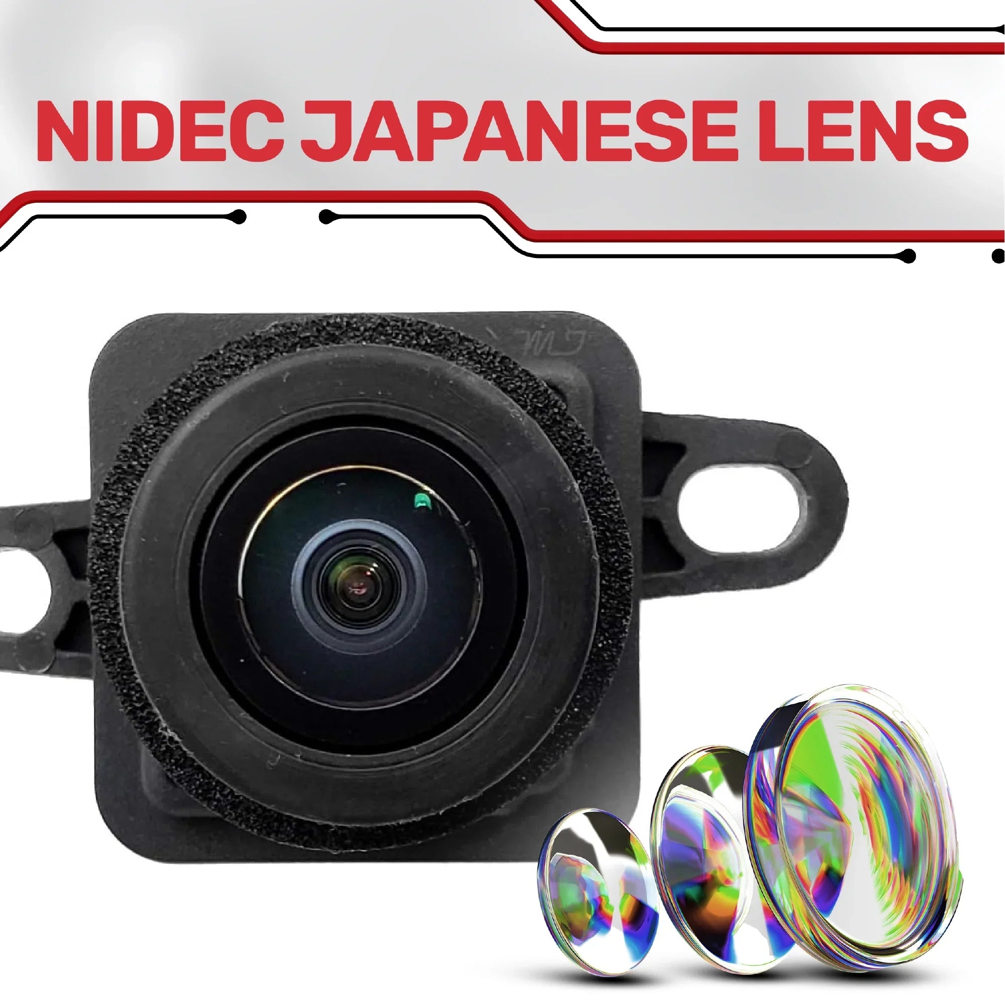 Master Tailgaters Replacement Dodge Durango / Jeep Grand Cherokee Backup Camera (2011-2013) OE Part # 56054059AC; 56054059AD; 56054059AE; 56054059AF