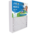 16x25x5 Air Filter MERV 8 Comparable to MPR 700 & FPR 5 Compatible with Honeywell FC100A1029 EXPXXFIL0016 Premium USA Made 16x25x5 Furnace Filter 1 Single Filter by AIRX FILTERS WICKED CLEAN AIR.