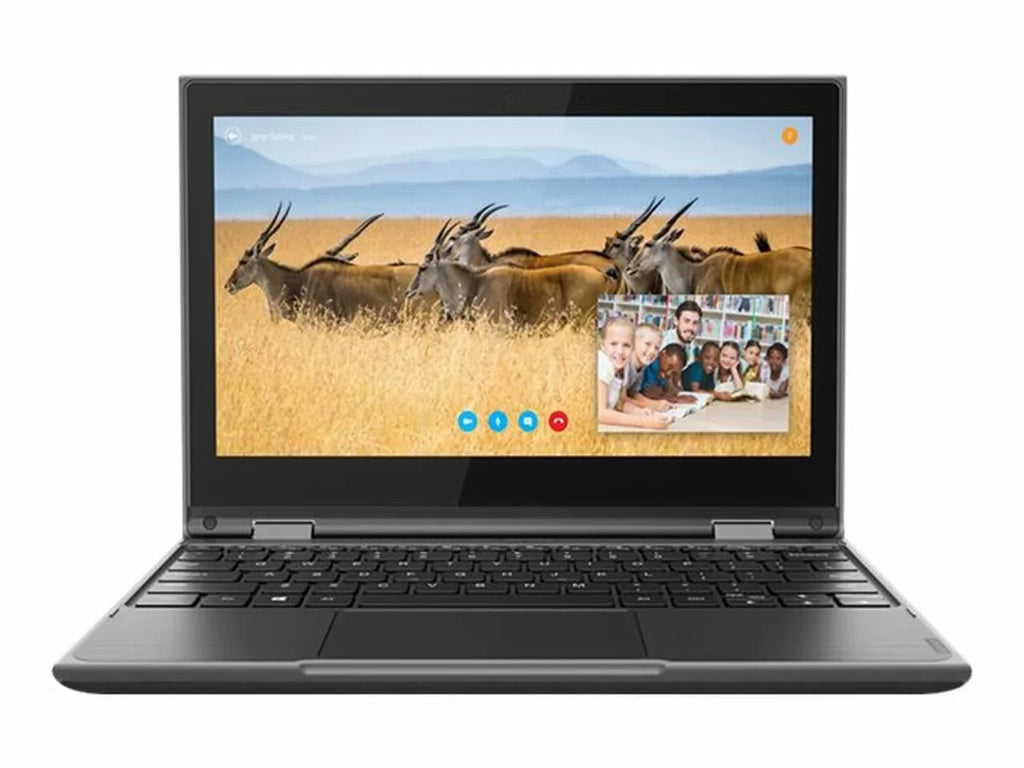 Pre-Owned Lenovo 300e Chromebook; MediaTek MTK 8173C Quad Core; 4GB RAM; 32GB eMMC; 11.6 inches HD; Webcam; Chrome OS (Fair)