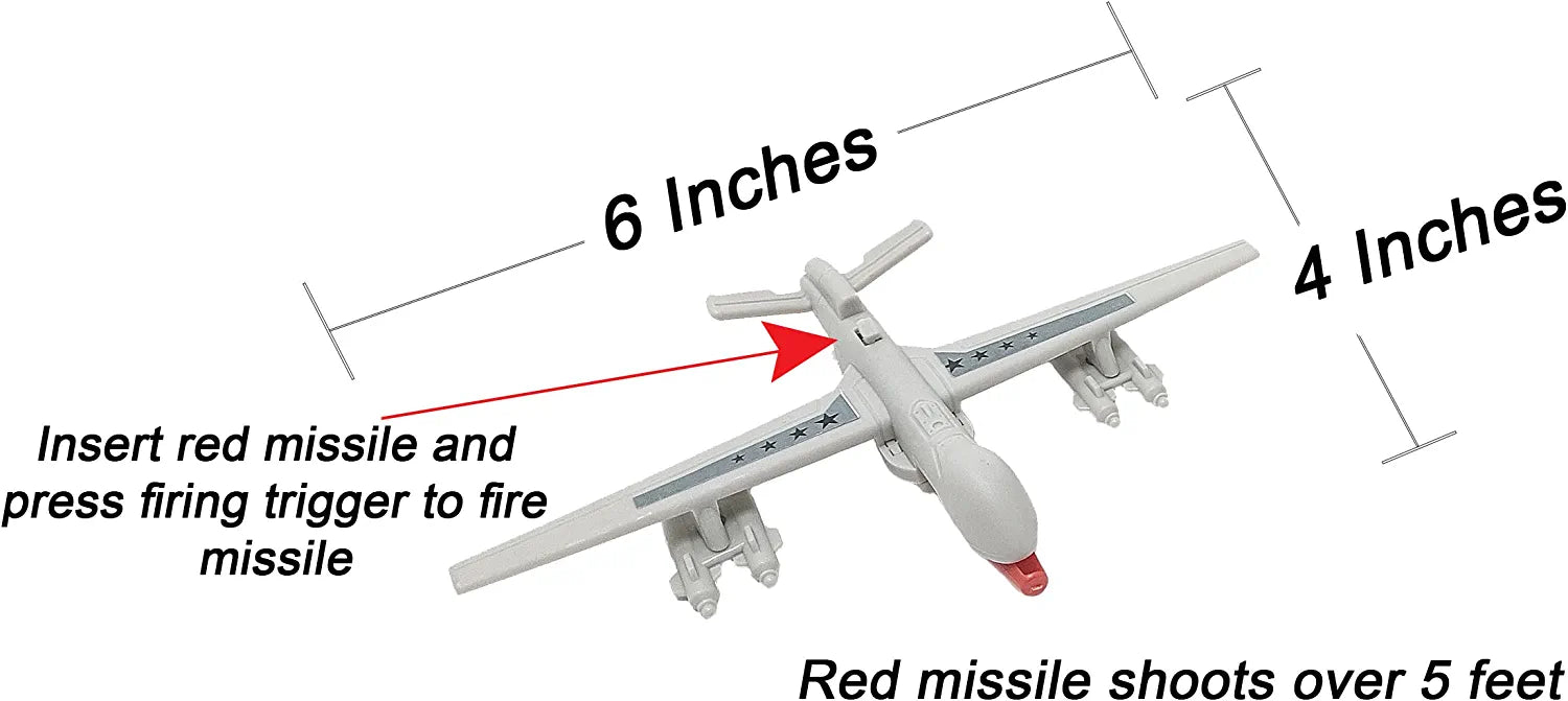 31 foot Toy Aircraft Carrier with Sound Effects Military Vehicles and 6 Drones