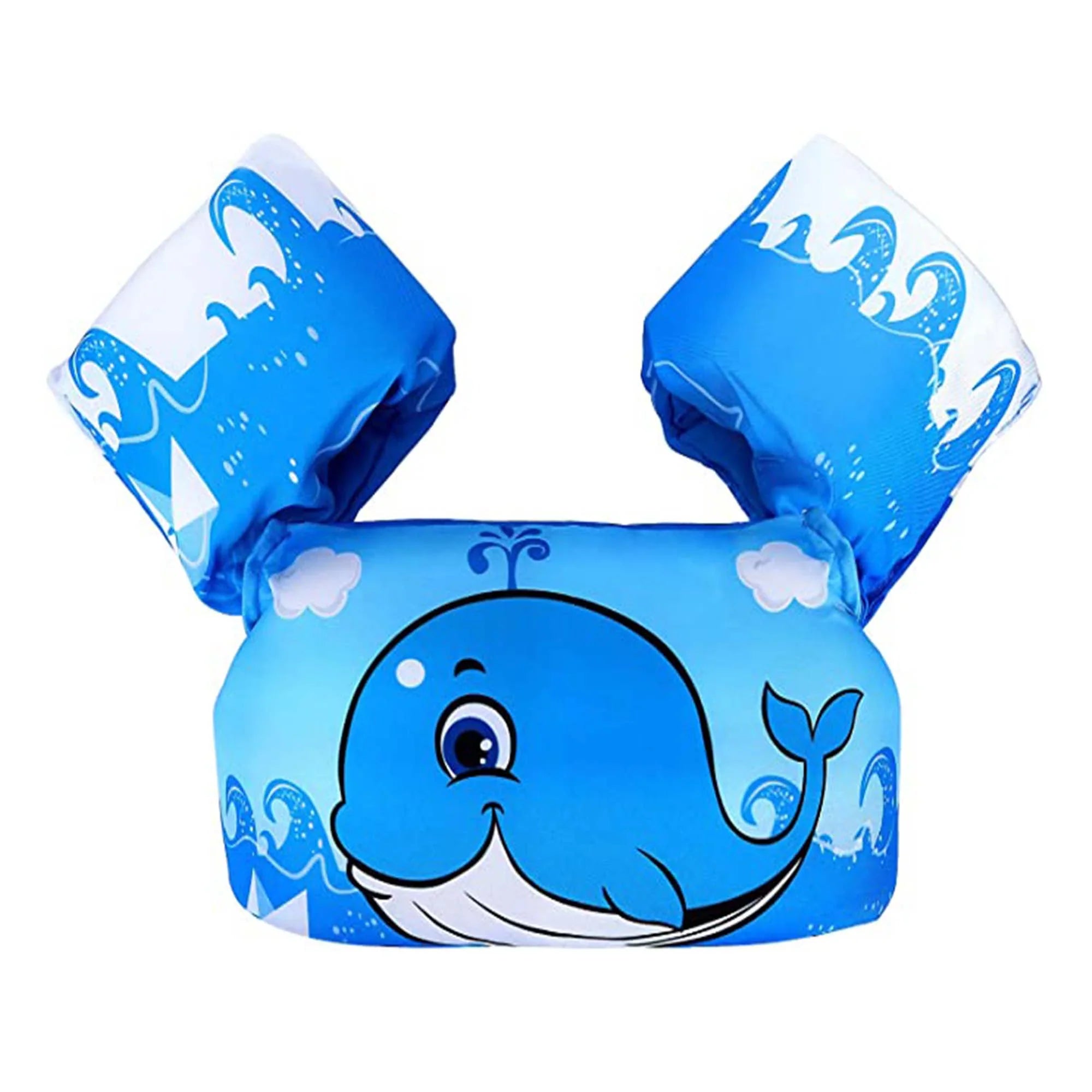 Kids Swim Life Jacket Vest for Toddler 22-66 lbs Swimming Pool; Adjustable Strap Swimming Jacket with Swimming Goggle for Girls & Boys 3-14yrs; Suitable for Learning Swim Training Equipment