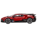 Bugatti Divo Metallic Limited Edition 1-64 Diecast Model Car; Red & Carbon