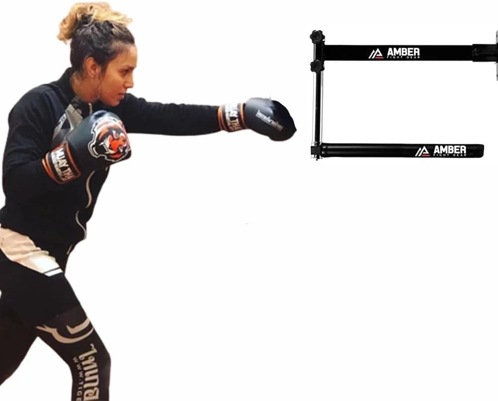 Boxing Rapid-Reflex Trainer for Speed and Precision - Heavy Duty Steel Construction with 16 Adjustable Settings - Perfect for Home Gym or Commercial Use