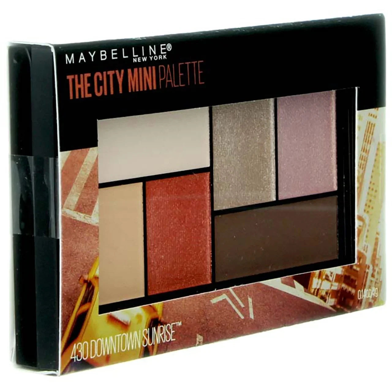 Maybelline The City Mini Eyeshadow Palette Makeup; Downtown Sunrise; 0.14 oz (Pack of 6)
