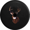 2018 2019 Wrangler JL Backup Camera Big Buck Hunting White Tail Deer Antlers Rack Spare Tire Cover for Jeep RV 32 foot