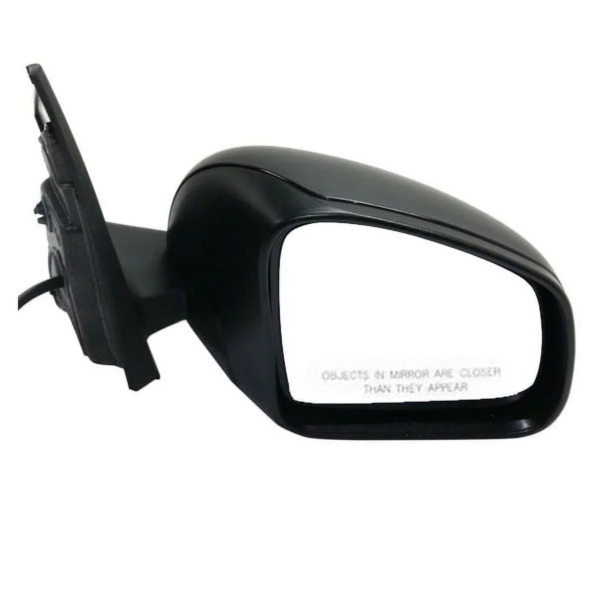 For 16 17 18 Smart Fortwo Rear View Door Mirror Power Heated Textured Right Side
