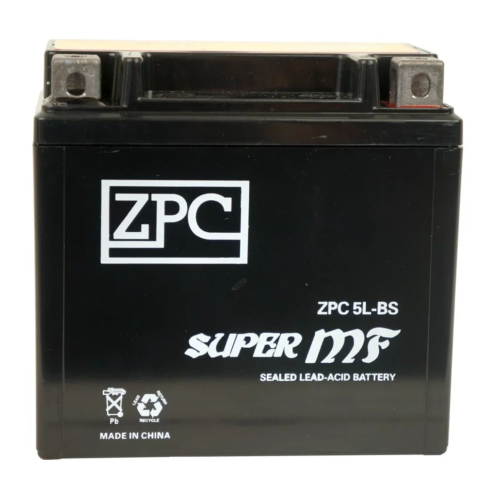 Ytx5L-Bs Motorcycle Battery For Honda Crf230F; L ('07) 230Cc Years 03-'19