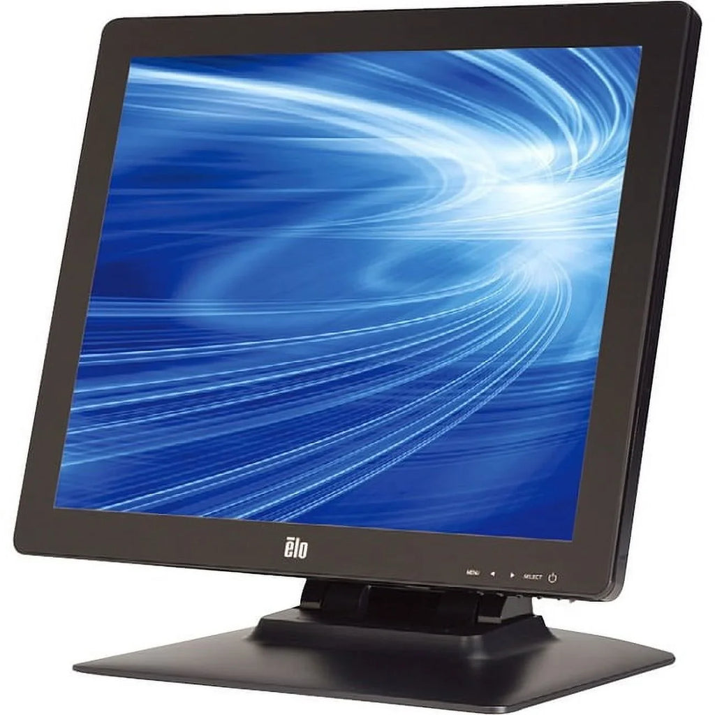 Elo E785229 1723L 17" Touchscreen Monitor with Base; OSD; Built-in Speakers; IntelliTouch Zero Bezel Dual Touch - Black (Worldwide)